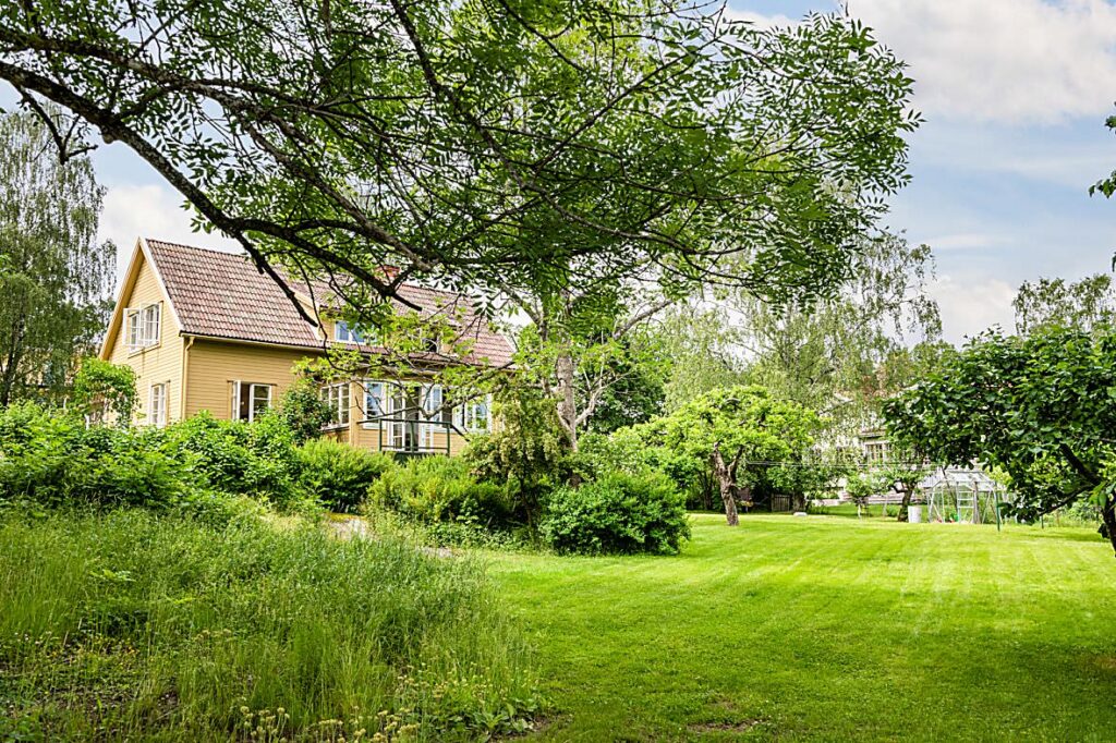 Putsad Fasad Villa. Jakobsberg Järfälla