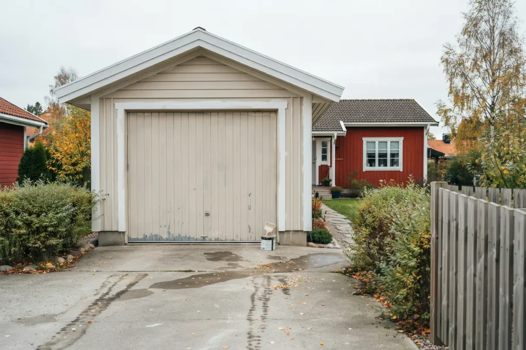 september r r tt tid att m la garageporten s skyddar du tr et innan h stregnen kommer